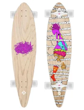 Longboard Pintail 40 Woods Beige One Size unisex