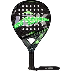 Carbon Flow Gen2 2025 Padel Racket Black / Green 360-375 gr