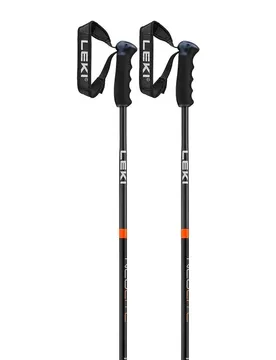 Bâtons Neolite Airfoil Black / Dark Anthracite / Neonorange 130 cm Homme