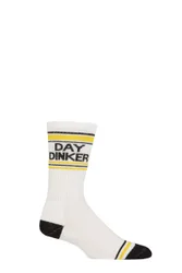 Pair Day Dinker Cotton Socks Multi One Size - White - Size: One Size
