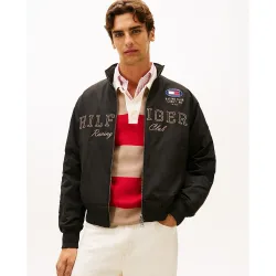 Cazadora de caballero impermeable tipo bomber