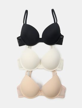 Reggiseno push-up 3 pack - multicolor