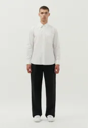 Regular Hemd Uni Weiß S