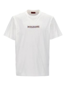 Missoni T-shirt con ricamo logo