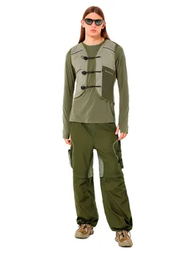 Pantalon De Survêtement Latitude Flight Cargo Army Green 28 - Oakley Apparel - FashionsVida