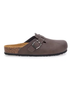 Sabot testa di moro sottopiede in vera pelle 32850 37 - BIOMODEX - FashionsVida
