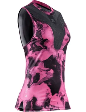 COREFUSION RUN TANK Damen WOLFPACK/BLACK/NEO PINK L - X-BIONIC - FashionsVida