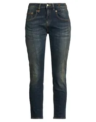 R13 Jeanshose Damen Blau 26 Damen