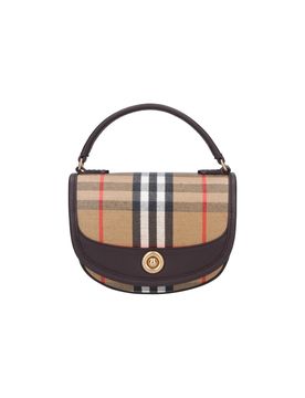 Mini Top Handle Bag with Adjustable Strap - 11 cm Height, 19 cm Width