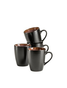 Kaffeebecher-Set, Steinzeug Teona mehrfarbig