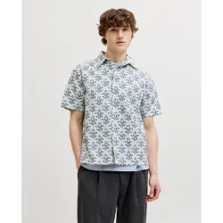 Jack & Jones - Camisa de hombre manga corta estampada