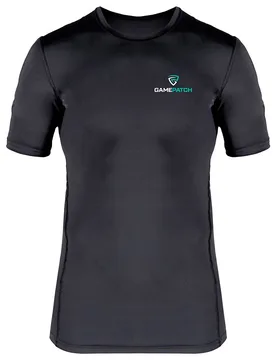 T-shirt à Manches Courtes Compression Black XL - Gamepatch - FashionsVida
