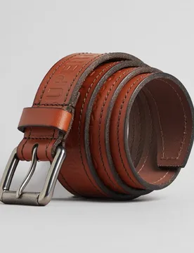 Superdry Herren Vintage Branded Gürtel Reguläre Passform Hellbraun - Größe: S - 39.99 - FashionsVida
