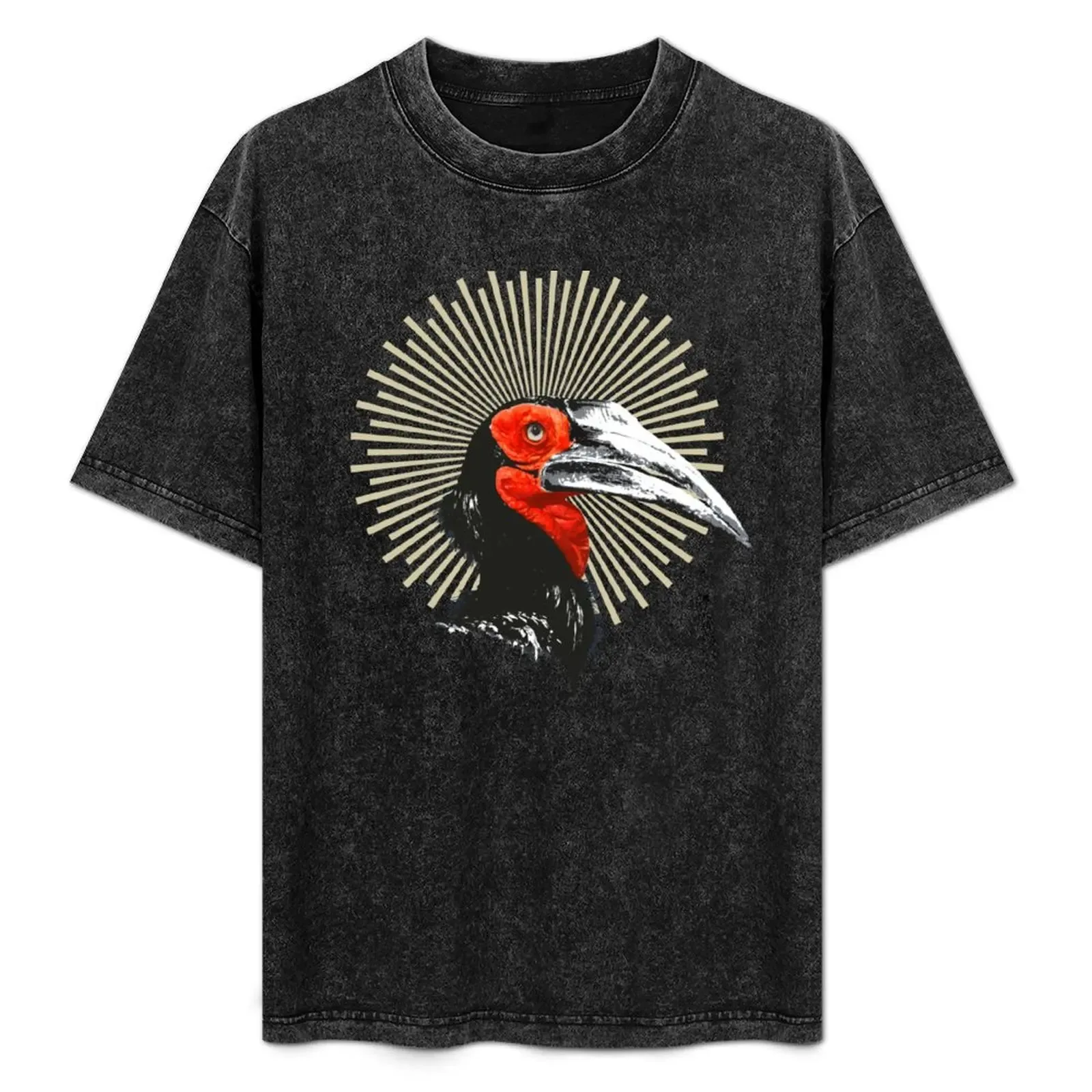 Hypnotic Hornbill T-Shirt Plus Size Simple Casual Top - Aliexpress - FashionsVida