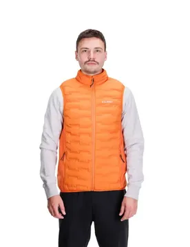 Cube Gilet Padded Orange