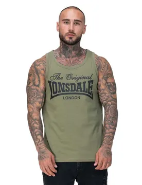 T-shirt Sans Manches Moston 2 Unités Olive / Black L