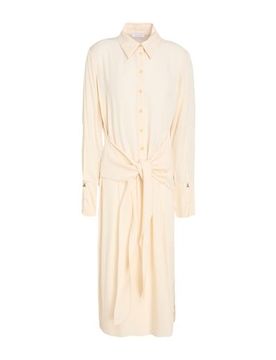 Vestido midi Mujer Hueso 34,36,38,40,42 Mujer