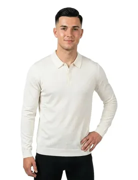Hugo Pull San Pippo Cv 10267573 Natural L - Hugo Boss - FashionsVida