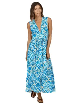 Robe Longue Sans Manches Windward Maxi Bold Blue M