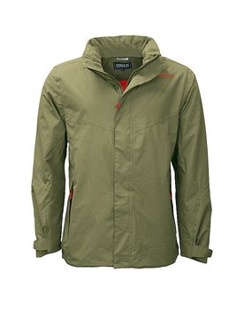 Chaqueta de lluvia acolchada 2L para hombre oliva M