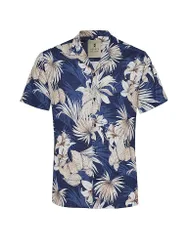 Desoto Camicia Slim Fit blu L