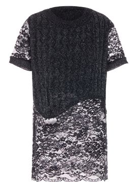 Sidona Jersey azul cian / negro