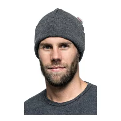 Beanie Classic Grau One Size