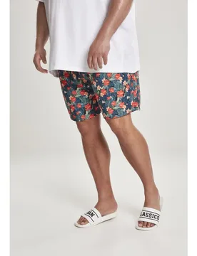 Short De Bain Basic Black / Multicolor L Homme - Urban classics - FashionsVida