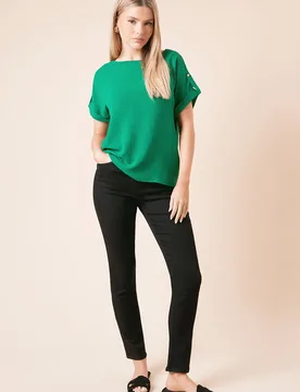 Women's Comfort Stretch Slim Jeans in Black Size: 16 - Black - Size: 16 - Dorothy perkins - FashionsVida