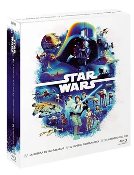 Blu-ray Trilogia Episodios 4-6 Multicolor One Size unisex - Star Wars - FashionsVida