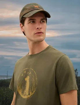 Camiseta de algodón estampada hombre - Verhunt - FashionsVida