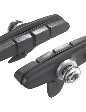 Pattini freno RACE R55C3 serie completa con portapattino