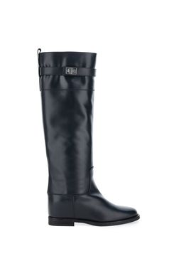 Stivali in pelle NERO 41