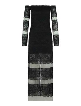 Vestito Lungo In Nylon Stretch