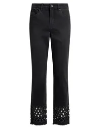 Pantalones vaqueros Mujer Negro 40 Mujer