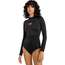 Bañador entero de manga larga de mujer Tropic Bodysuit
