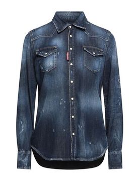 Camisa vaquera Mujer Azul marino 34 Mujer