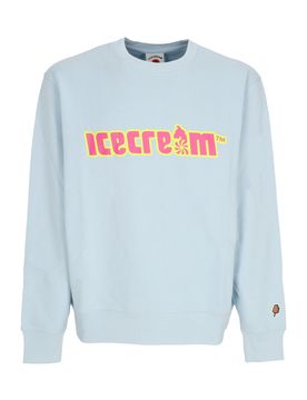Felpa Leggera Girocollo Uomo Soft Serve Crewneck Blue