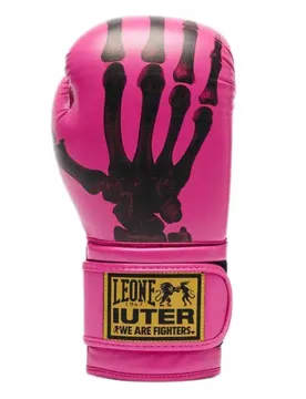 Gants De Boxe En Cuir Synthétique X Iuter Fuchsia 16 oz