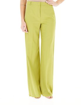 Pantalone misto viscosa VERDE LIME 42
