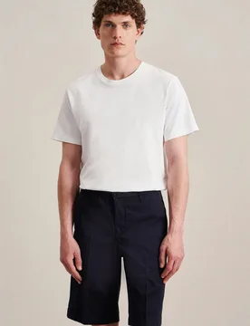 Regular Chinoshorts Uni Blau 36 - Seidensticker.com - FashionsVida