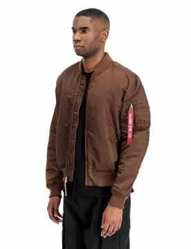 Industries Blouson Bomber Ma-1 Vf Vintage Fit 59 Powder Brown M - ALPHA - FashionsVida