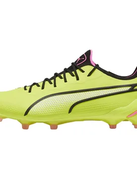 Chaussures De Football King Ultimate Fg/ag Electric Lime / Black / Poison Pink EU 44 1/2 - Puma - FashionsVida