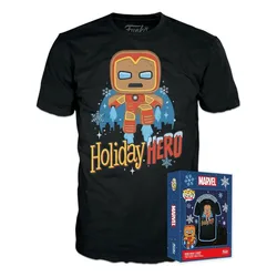 T-shirt à Manches Courtes Holiday S Gb Marvel Fer Multicolor M unisex