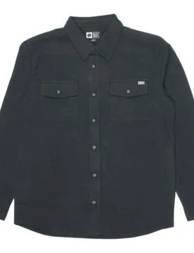Chemise à Manches Longues Atlas Flannel Pirate Black 2XL - Salty Crew - FashionsVida