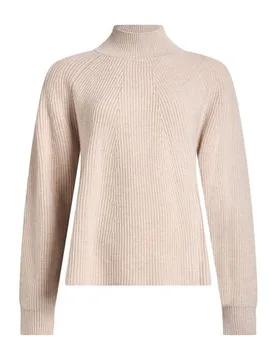 Rollkragenpullover Damen Beige 38 Damen - PUROTATTO - FashionsVida