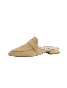 Pantoletten beige 40 damen
