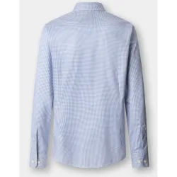 Camisa de hombre franela a cuadros fit tailored