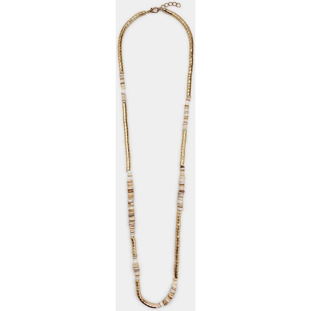 Collar largo de cuentas decorativas - Parfois - FashionsVida