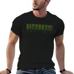 Makaveli Barcode Green 6# T-Shirt Standard Fit Solid Tee Shirt